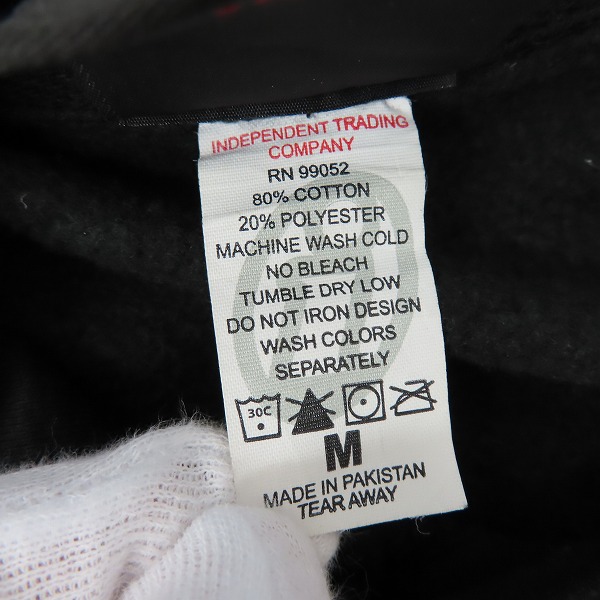 実際に弊社で買取させて頂いたINDEPENDENT/インディペンデント プルオーバー パーカー/Mの画像 3枚目