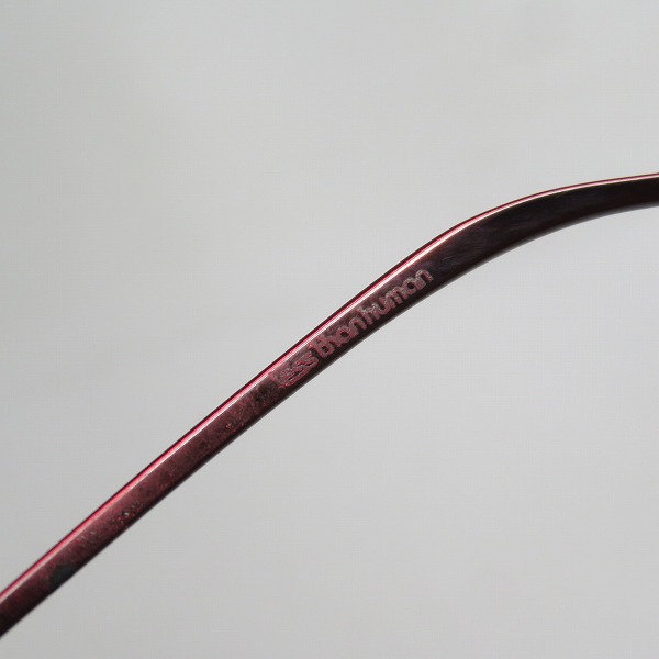 実際に弊社で買取させて頂いたLess than human/レスザンヒューマン メガネフレーム po6po10の画像 5枚目