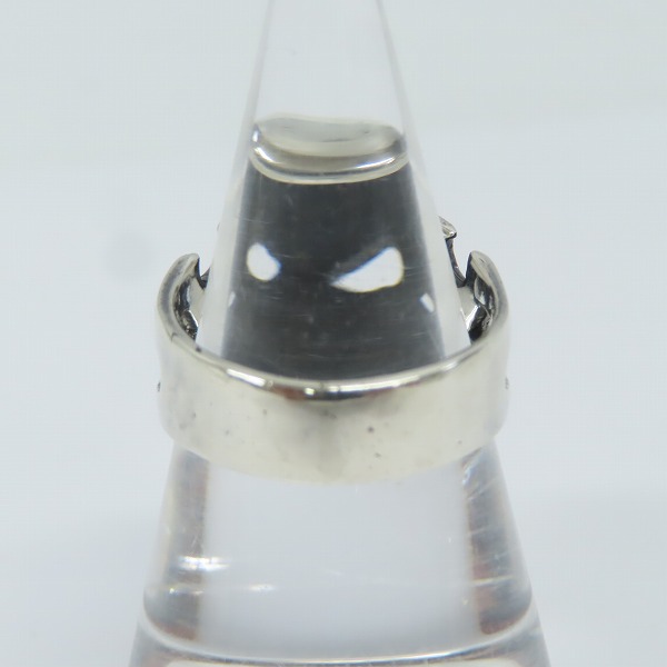 実際に弊社で買取させて頂いた【ギャラ付】CRAZY PIG/クレイジーピッグ CUTAWAY SKULL カットアウェイスカル リング/指輪 16.5-17号の画像 3枚目