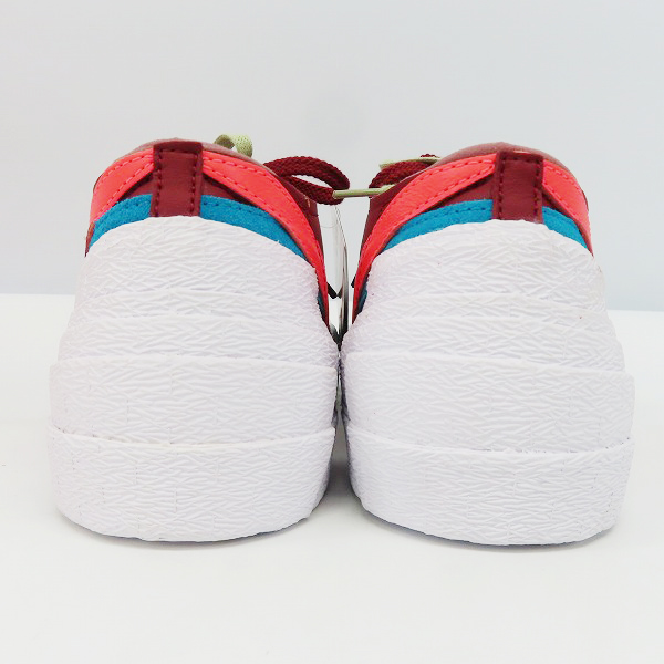 実際に弊社で買取させて頂いた【未使用】NIKE×SACAI×KAWS/ナイキ×サカイ×カウズ BLAZER LOW Team Red/ブレーザーロー チームレッド DM7901-600/27の画像 1枚目