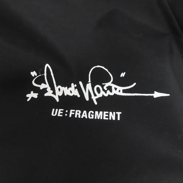 実際に弊社で買取させて頂いた【未使用】ユニフォームエクスペリメント×フラグメントデザイン 22SS DONDI WHITE コーチジャケット UE-220000/1の画像 4枚目