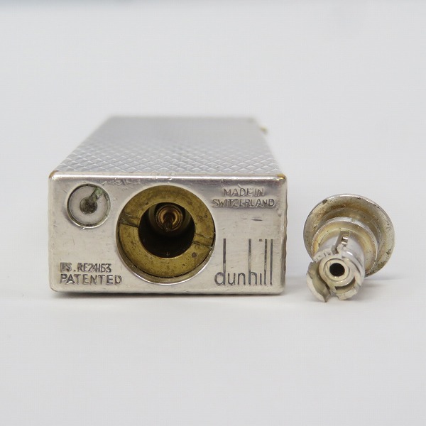 実際に弊社で買取させて頂いたdunhill/ダンヒル サイドローラーガスライター  シルバーの画像 5枚目