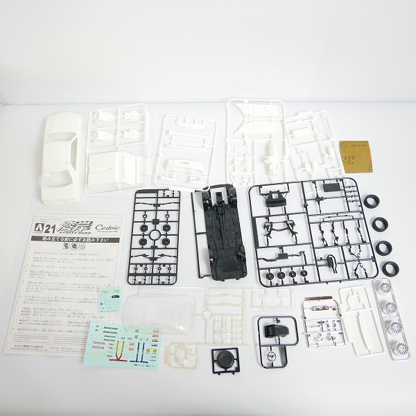 実際に弊社で買取させて頂いた【手付含】フジミ 1/24 トヨタ ソアラ 3.0GT/アオシマ R32スカイライン GT-R/YSSセドリック グランツーリスモ/3点セットの画像 5枚目