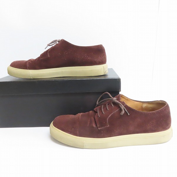 実際に弊社で買取させて頂いたDRIES VAN NOTEN/ドリス ヴァン ノッテン スウェードレザースニーカー 42の画像 3枚目
