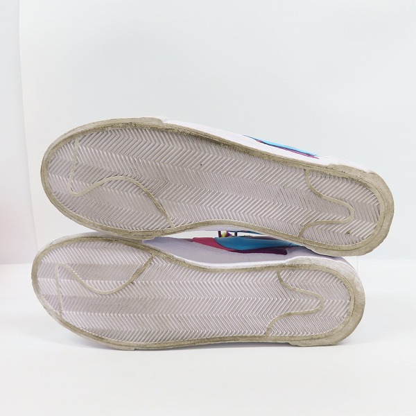 実際に弊社で買取させて頂いたNIKE×SACAI×KAWS/ナイキ×サカイ×カウズ BLAZER LOW/ブレーザーロー DM7901-500/29の画像 2枚目