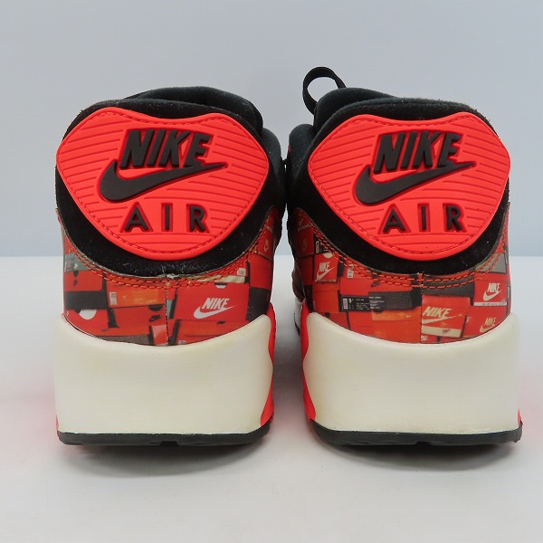 実際に弊社で買取させて頂いたNIKE×atmos/ナイキ×アトモス AIR MAX 90 PRNT WE LOVE NIKE エアマックス90 スニーカー AQ0926-001 /28の画像 1枚目
