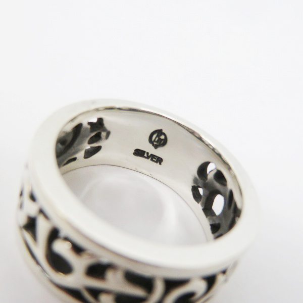 実際に弊社で買取させて頂いたBloodyMary/ブラッディマリー トライバルモチーフリング/19号の画像 6枚目