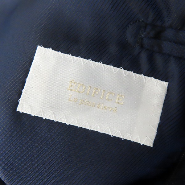実際に弊社で買取させて頂いたEDIFICE/エディフィス セットアップ スーツ ストライプ/44の画像 2枚目