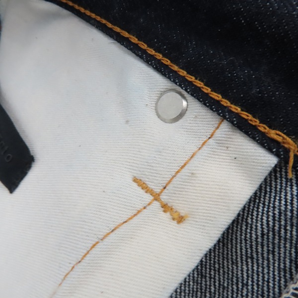 実際に弊社で買取させて頂いたjunhashimoto/ジュンハシモト セルヴィッジデニムパンツ/4の画像 7枚目