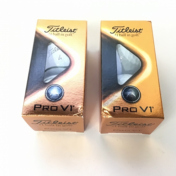 実際に弊社で買取させて頂いた（3）【未使用】Titleist/タイトリスト PRO V1 ゴルフボール1ダースの画像 3枚目