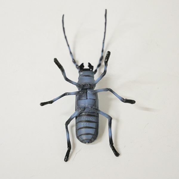 実際に弊社で買取させて頂いたFuruta/フルタ 海洋堂 チョコエッグ 日本の動物コレクション 144 ルリボシカミキリ 5点セット/昆虫/食玩/フィギュアの画像 4枚目