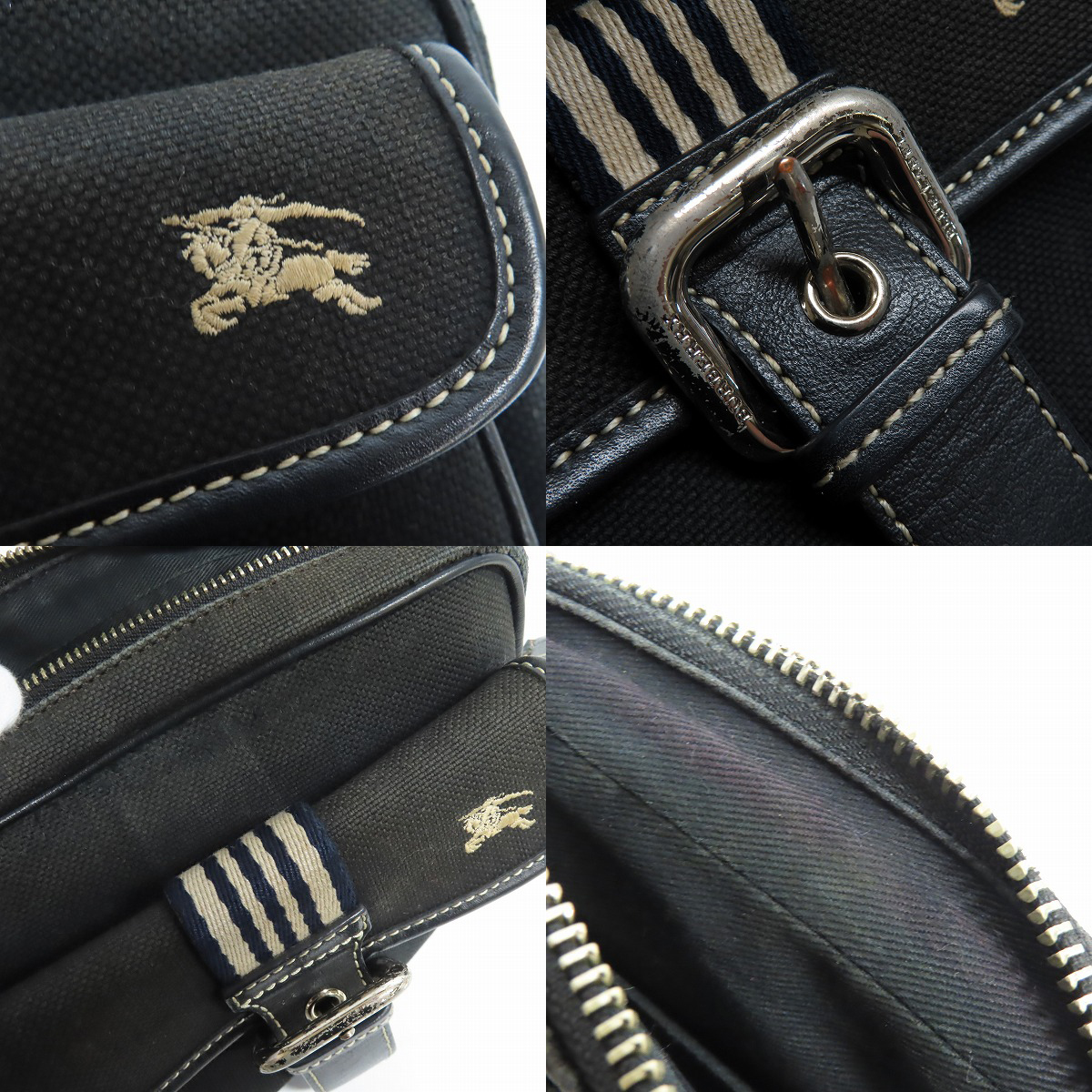 実際に弊社で買取させて頂いたBURBERRY BLUE LABEL/バーバリー ブルーレーベル ショルダーバッグの画像 7枚目