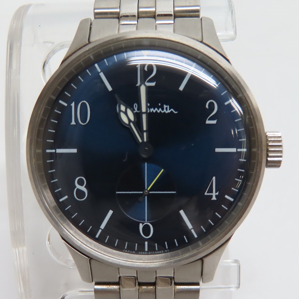 実際に弊社で買取させて頂いたPaul Smit/ ポールスミス クォーツ腕時計 1045-S077915 【動作未確認】