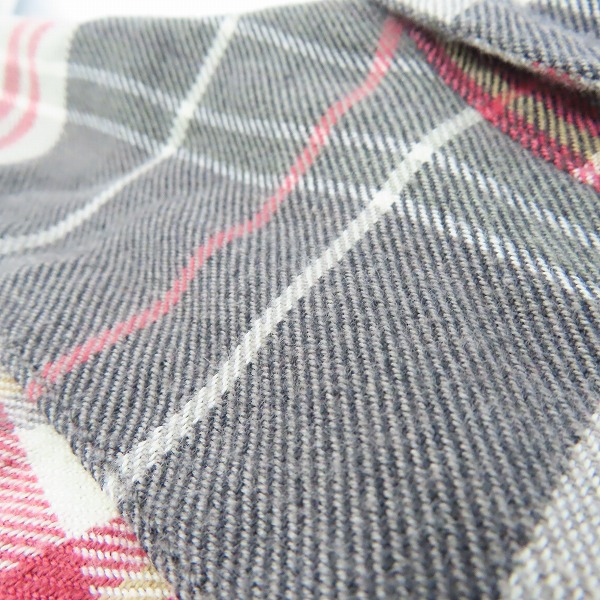 実際に弊社で買取させて頂いたCANTERBURY/カンタベリー 長袖 チェックシャツ/ネルシャツ 2点セットの画像 5枚目