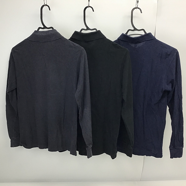 実際に弊社で買取させて頂いたLACOSTE/ラコステ 長袖ポロシャツ S/3点セットの画像 1枚目