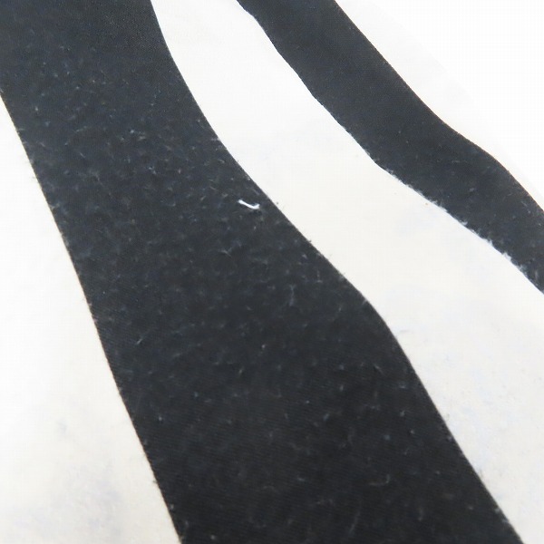 実際に弊社で買取させて頂いたFIT MIHARA YASUHIRO/フィットミハラヤスヒロ ストライプ フラワープリント 開襟サテン 半袖シャツ F00SH004/46の画像 6枚目