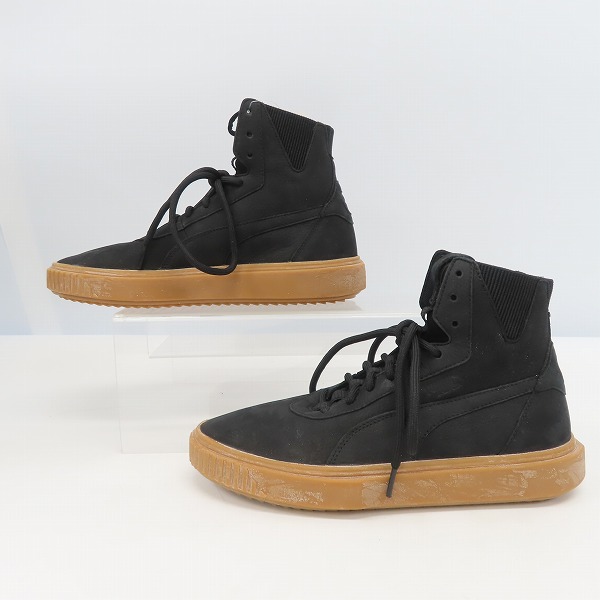 未使用】PUMA/プーマ BREAKER HI GUM ブレイカー ハイ ガム ブラック  