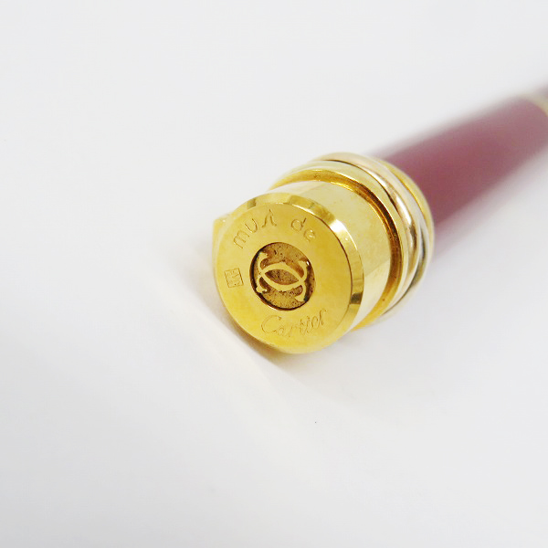 実際に弊社で買取させて頂いたCartier/カルティエ マスト ドゥ カルティエ トリニティ ゴールド 万年筆 ペン先 18K 750の画像 5枚目
