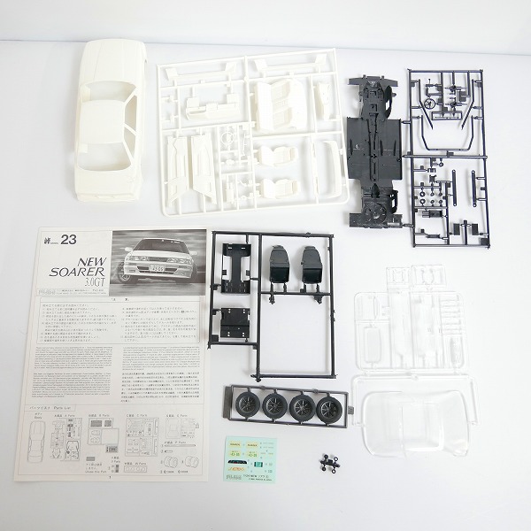 実際に弊社で買取させて頂いた【手付含】フジミ 1/24 トヨタ ソアラ 3.0GT/アオシマ R32スカイライン GT-R/YSSセドリック グランツーリスモ/3点セットの画像 1枚目