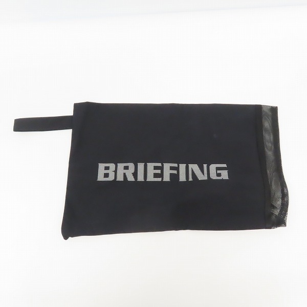 実際に弊社で買取させて頂いた【未使用】BRIEFING GOLF/ブリーフィング ゴルフ MENS WATER PROOF FZ JACKET BBG221M12-010/Mの画像 8枚目