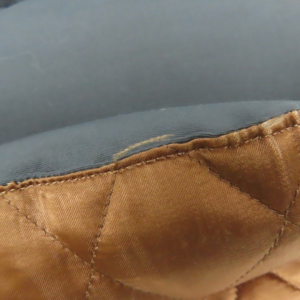 実際に弊社で買取させて頂いたTHE FLAT HEAD/フラットヘッド ヨーク レザー切り替えし ダウンベスト Size：40の画像 4枚目