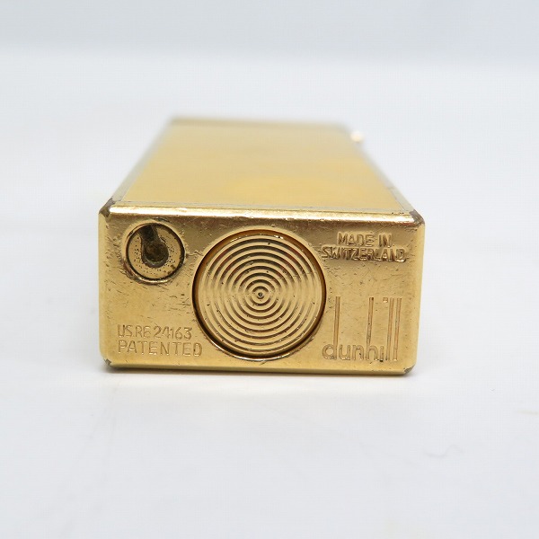 実際に弊社で買取させて頂いたdunhill/ダンヒル サイドローラーガスライター イエローの画像 4枚目
