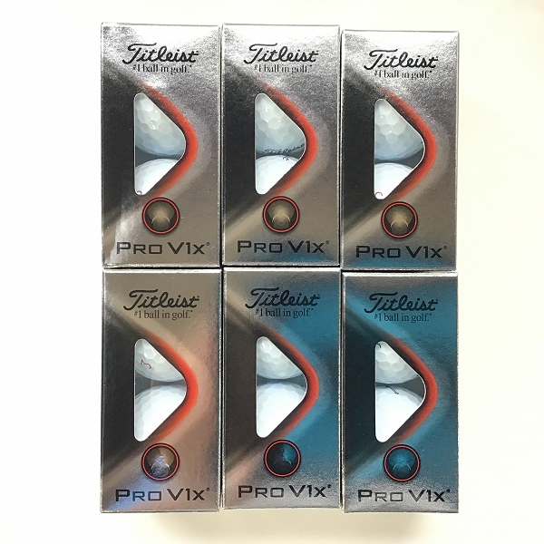 実際に弊社で買取させて頂いた（3）【未使用】Titleist/タイトリスト PRO V1x ゴルフボール 1ダース