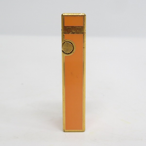 実際に弊社で買取させて頂いたdunhill/ダンヒル サイドローラーガスライター オレンジの画像 2枚目