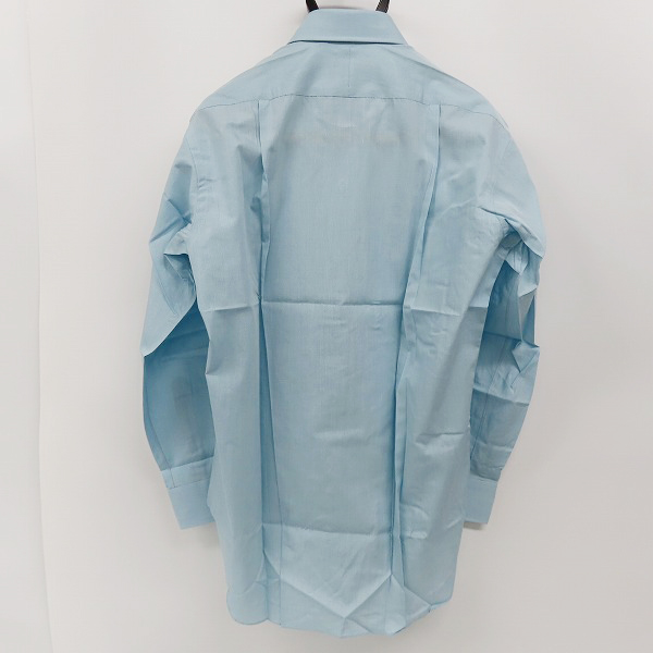 実際に弊社で買取させて頂いた【未使用】dunhill/ダンヒル 胸ロゴ刺繍 長袖シャツ 38-80の画像 1枚目