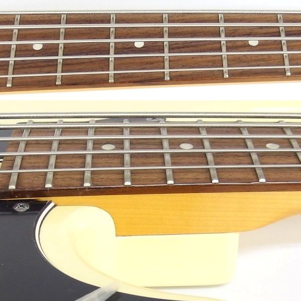 実際に弊社で買取させて頂いた★Bacchus/バッカス Universe Series BJB5-550 OW ジャズベType 5弦ベース プリアンプ内蔵 ソフトケース付の画像 4枚目