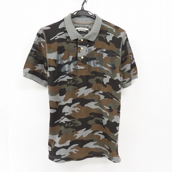 実際に弊社で買取させて頂いたHYDROGEN BRONZAJI/ハイドロゲン ブロンザージ カモフラ柄 ポロシャツ/S