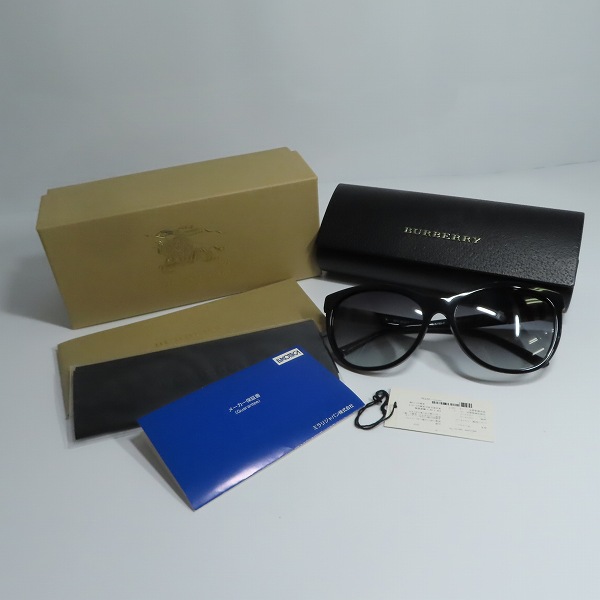 実際に弊社で買取させて頂いたBURBERRY/バーバリー サングラス/アイウェア B 4199-Fの画像 8枚目