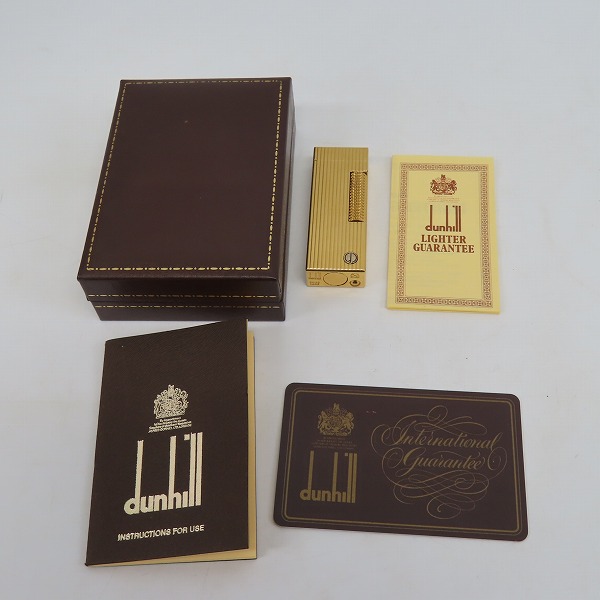 実際に弊社で買取させて頂いたdunhill/ダンヒル サイドローラーガスライター ゴールドの画像 7枚目