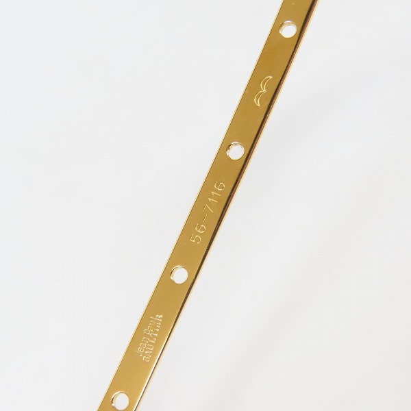 実際に弊社で買取させて頂いたJean Paul GAULTIER/ジャンポールゴルチエ サングラス/アイウェア 56-7116の画像 5枚目