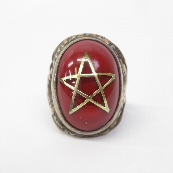 実際に弊社で買取させて頂いたALEX STREETER/アレックスストリーター エンジェルハートリング エワカレッド 15号の画像 1枚目