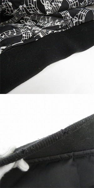 実際に弊社で買取させて頂いたナンバーナイン×ステュディオス 16AW コーデュラナイロン シンサレートMA-1 フライトジャケット 116354001/1の画像 9枚目