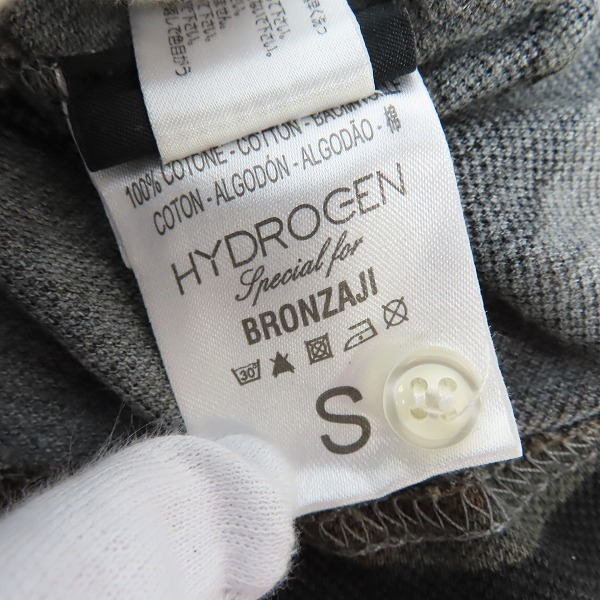 実際に弊社で買取させて頂いたHYDROGEN BRONZAJI/ハイドロゲン ブロンザージ カモフラ柄 ポロシャツ/Sの画像 4枚目