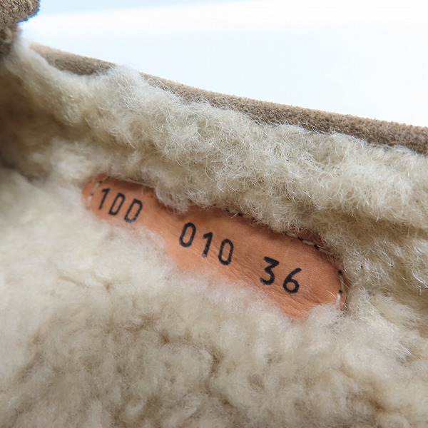 実際に弊社で買取させて頂いたPRADA/プラダ タッセル/ボア スウェードレザードライビングシューズ 1DD010/36の画像 5枚目