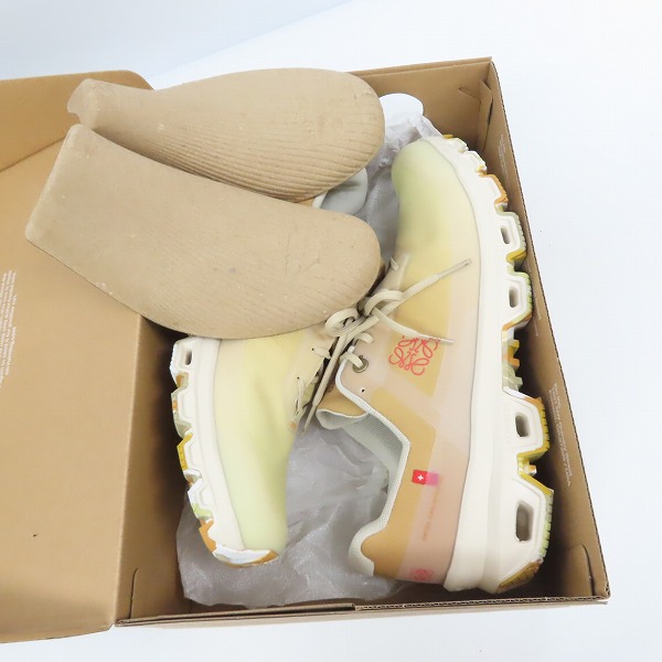 実際に弊社で買取させて頂いたLOEWE×On/ロエベ×オン Cloudventure Gradient Orange US9の画像 7枚目