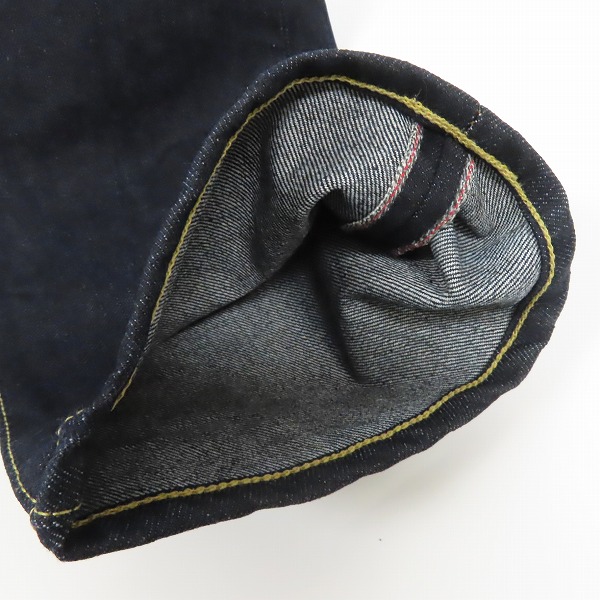 実際に弊社で買取させて頂いたjunhashimoto/ジュンハシモト セルヴィッジデニムパンツ/4の画像 5枚目