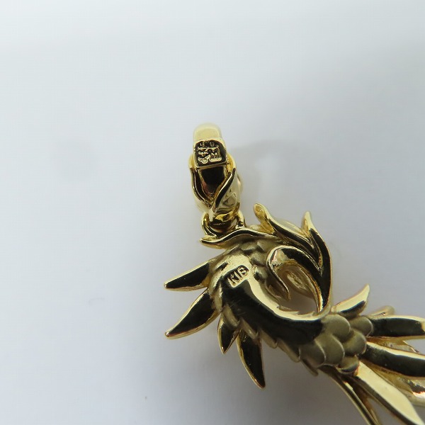 実際に弊社で買取させて頂いた【ギャラ付き】Bloody mary/ブラッディマリー k18 15th Limited Heliox/15周年記念 エリオス ペンダントトップの画像 5枚目