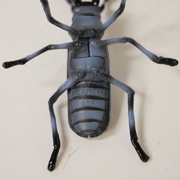 実際に弊社で買取させて頂いたFuruta/フルタ 海洋堂 チョコエッグ 日本の動物コレクション 144 ルリボシカミキリ 5点セット/昆虫/食玩/フィギュアの画像 5枚目