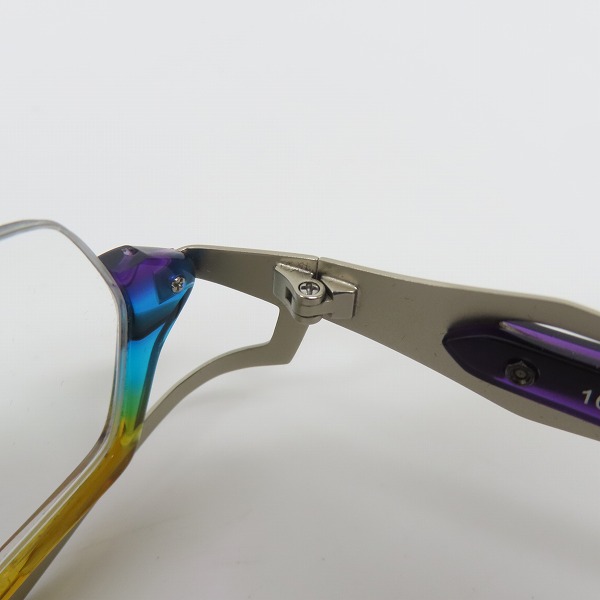 実際に弊社で買取させて頂いたLess than human/レスザンヒューマン メガネフレーム 1000030の画像 5枚目