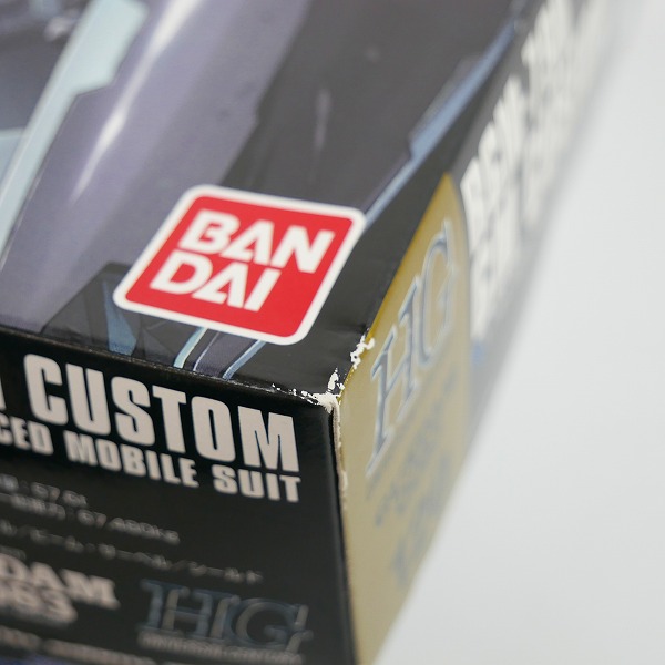 実際に弊社で買取させて頂いた【未組立】バンダイ HG 1/144 ジム・カスタム/ザクⅡ F2型 連邦軍仕様/2点セット/ガンプラ/ガンダム/0083の画像 6枚目