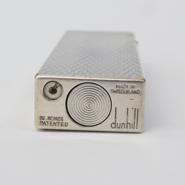 実際に弊社で買取させて頂いたdunhill/ダンヒル サイドローラーガスライター  シルバーの画像 4枚目