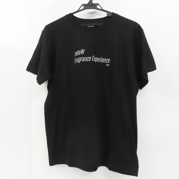 実際に弊社で買取させて頂いたretaW×FRAGMENT design/リトゥ×フラグメントデザイン ロゴプリント 半袖Tシャツ ブラック M