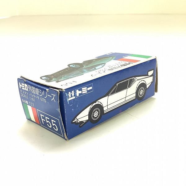 実際に弊社で買取させて頂いた(2)【空箱のみ】トミカ 外国車シリーズ 青箱 F55 デ トマソ パンテーラ GTSの画像 2枚目