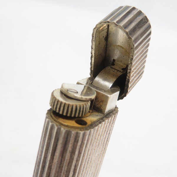 実際に弊社で買取させて頂いたCartier/カルティエ ローラーガスライター シルバー/ストライプの画像 6枚目