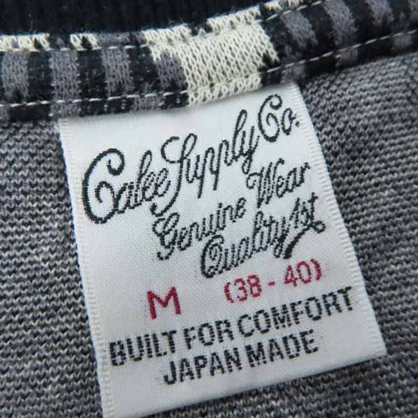 実際に弊社で買取させて頂いたCALEE/キャリー 総柄 ニット 長袖カットソー/Mの画像 2枚目