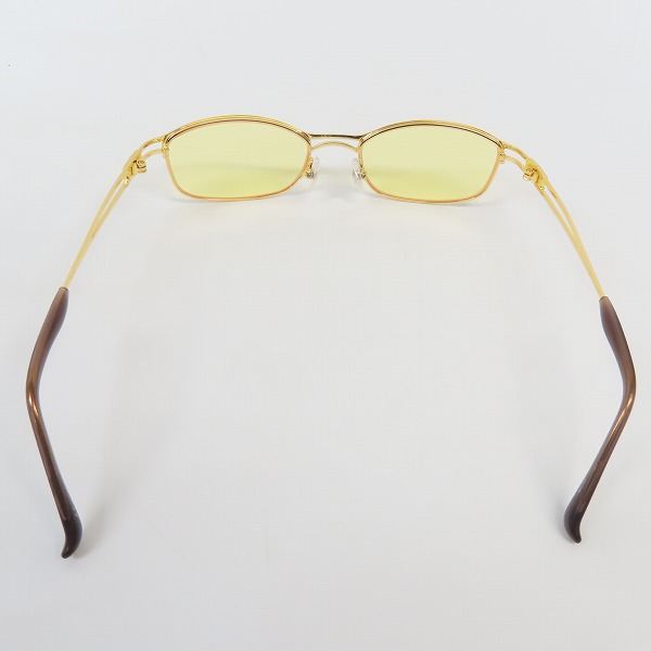 実際に弊社で買取させて頂いたJean Paul GAULTIER/ジャンポールゴルチエ サングラス/アイウェア/度入り 純チタンTi-P 56-0029の画像 3枚目